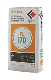 שק טיח סלע PL 170 של תרמוקיר – טיח פולימרי מקצועי להדבקת לוחות פוליסטירן וצמר סלעים, מתאים לשימוש פנימי וחיצוני, 25 ק"ג